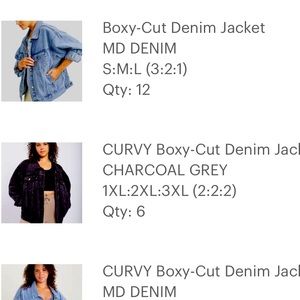 BOXY CHARCOAL GREY Jacket. Leftover boutique inventory. Never worn,tags still on